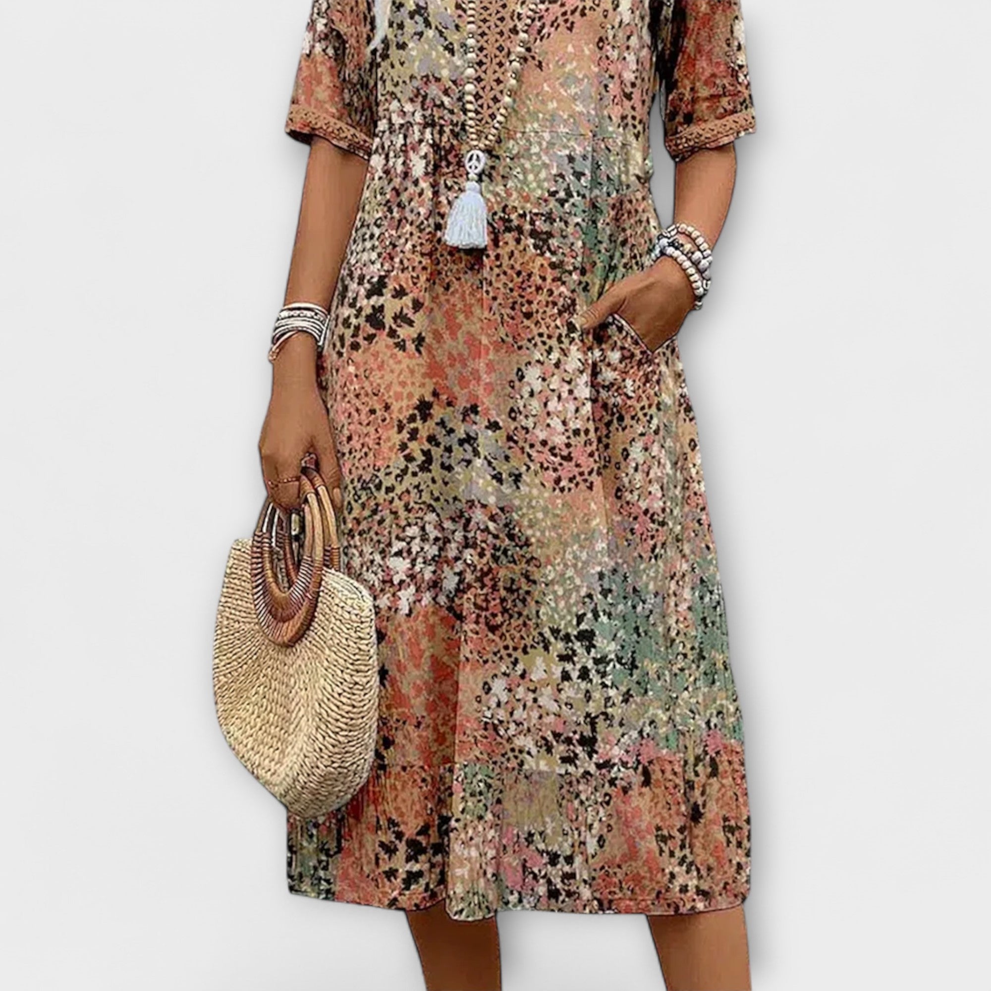 Jasmine - Vibrant Floral Dress