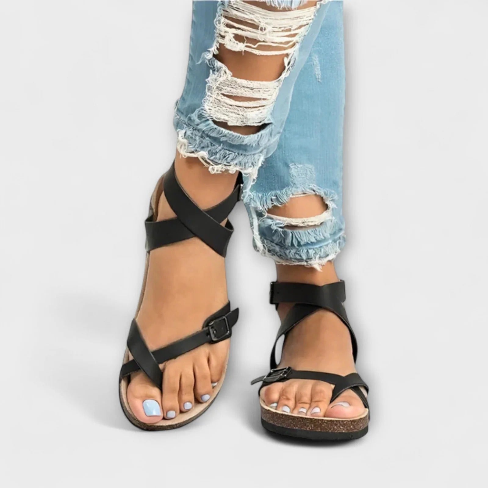 Camille | Orthopedic Comfort Buckle Sandals