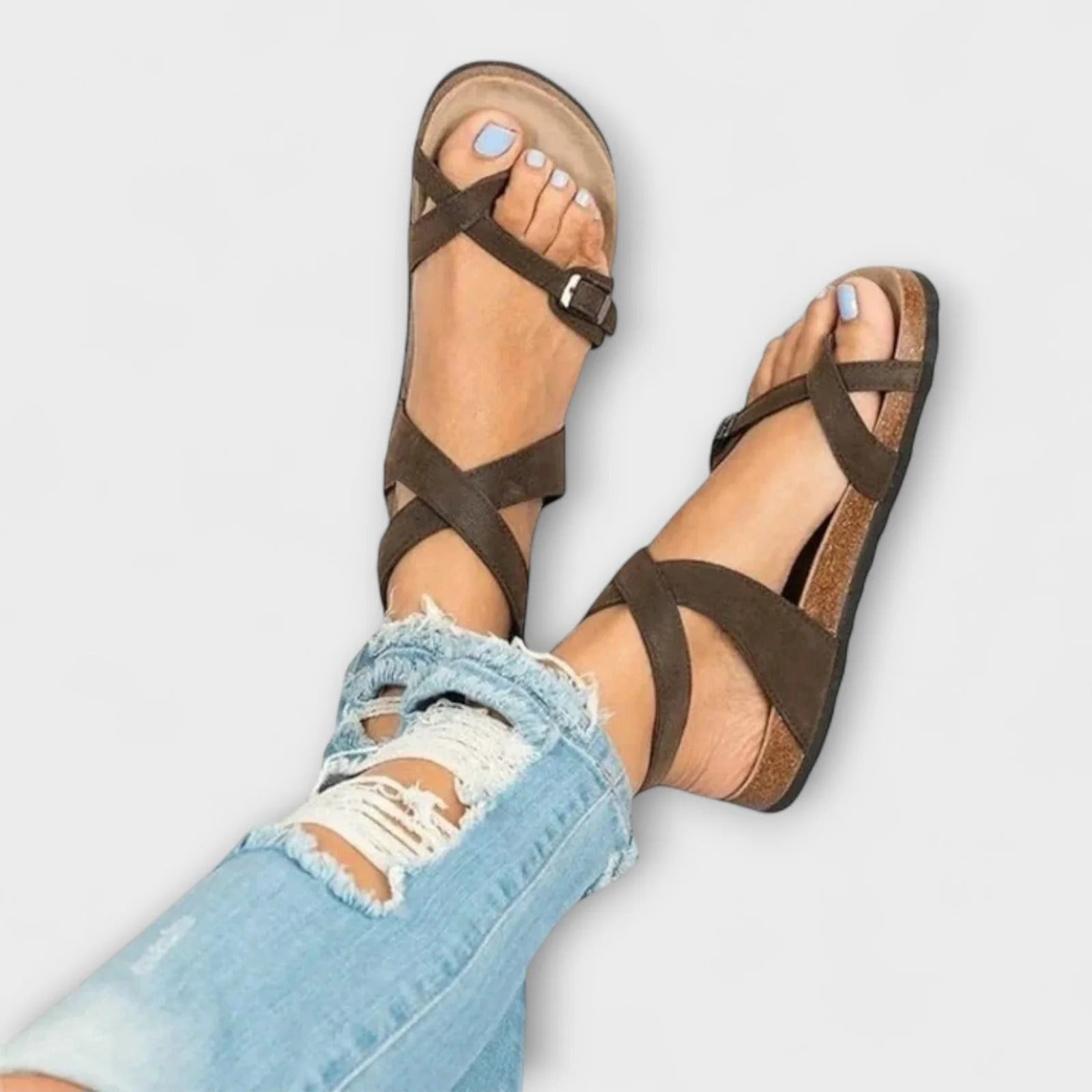Camille | Orthopedic Comfort Buckle Sandals
