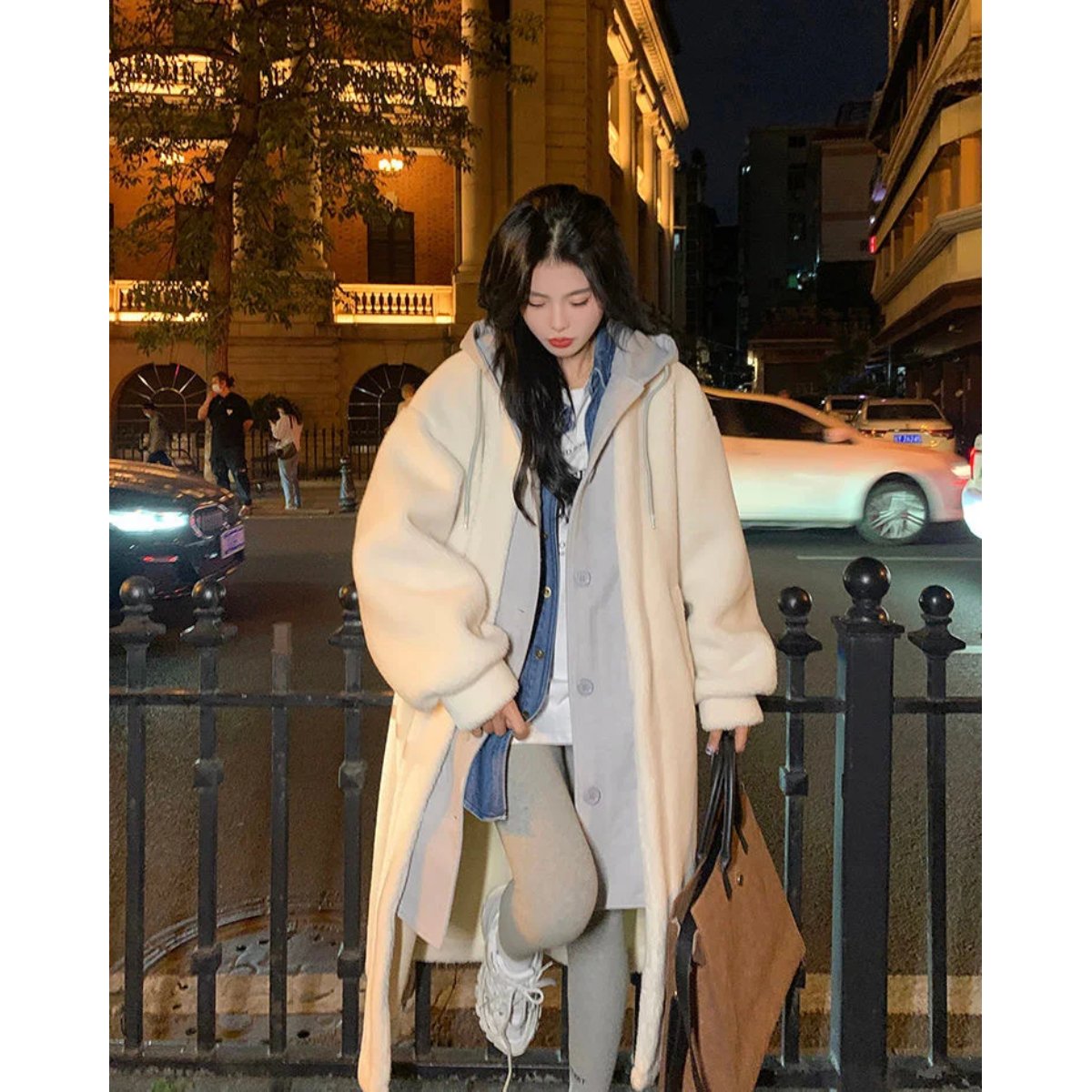 Lola | Lambswool Hooded Jacket