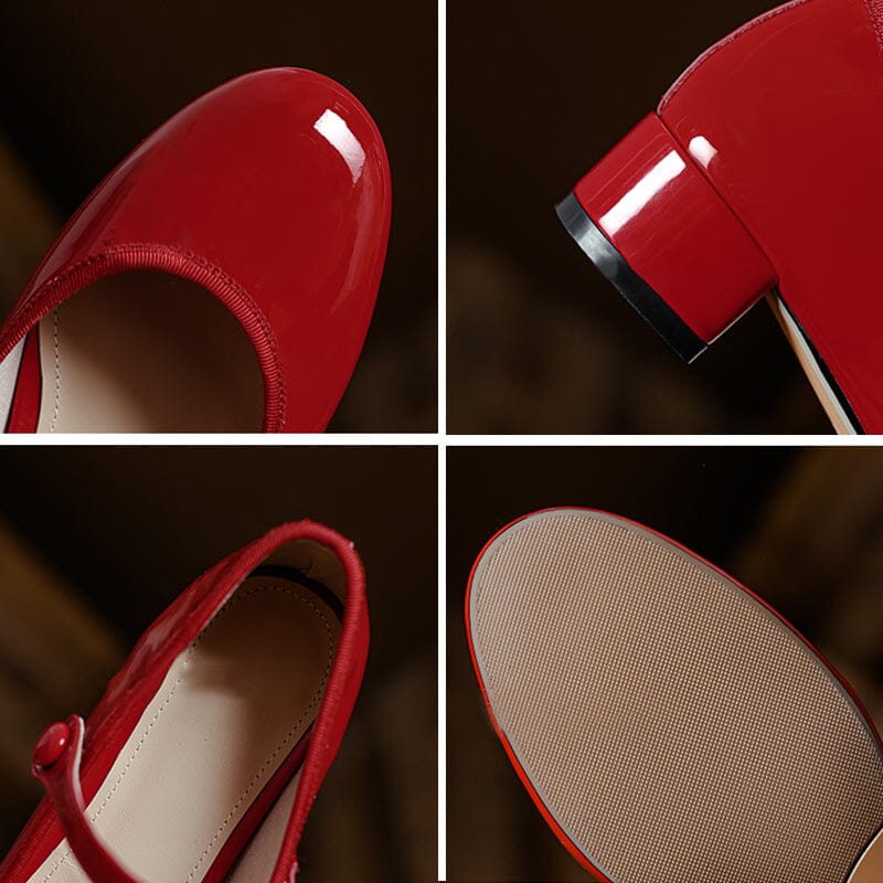 NOVA™| Livy Leather Mary Janes