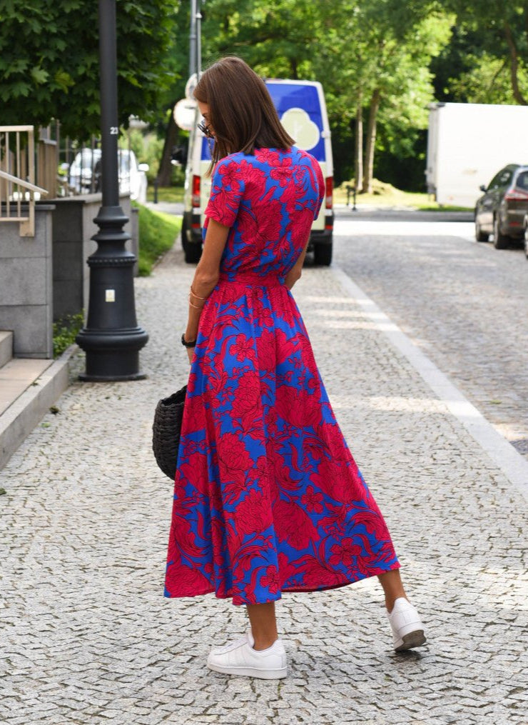 Nadia - Floral Dress
