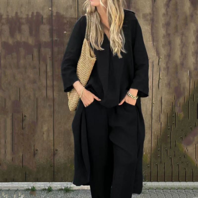 Elva | relaxed 2-piece set -  Effortless Comfort for Cooler Days