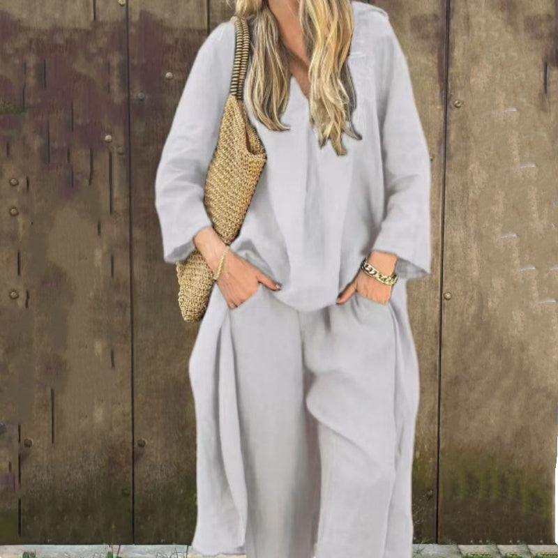 Elva | relaxed 2-piece set -  Effortless Comfort for Cooler Days