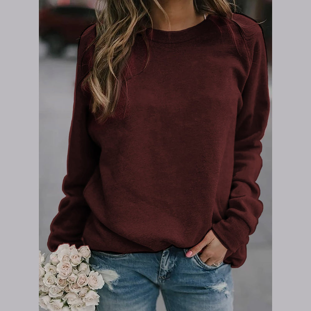 Eliza | Stylish, comfortable crew neck sweatshirt