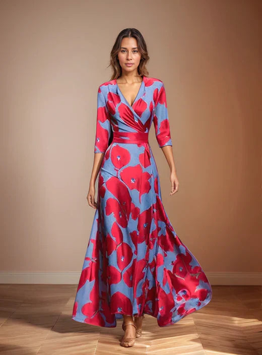 Maite - Long Floral Dress
